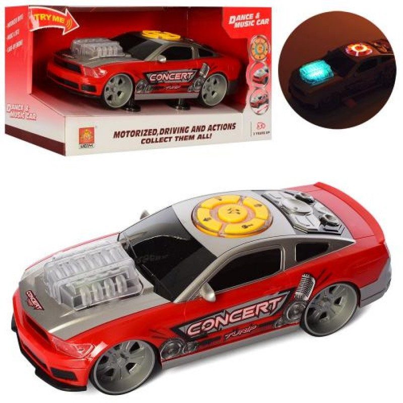 Іграшкова спортивна машинка на батарейках WY 100 A - 1