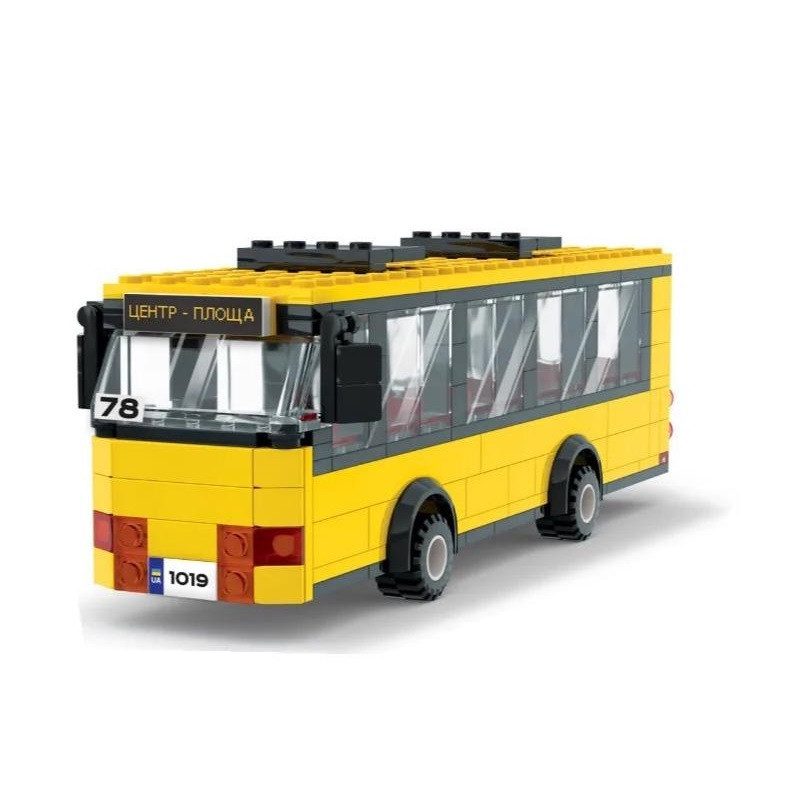 Конструктор IBLOCK Транспорт Маршрутне таксі (242 дет.) PL-921-376 - 2