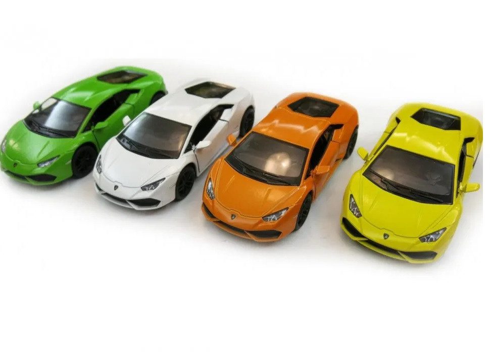 Модель легкова Kinsmart Lamborghini Huracan LP610-4-WB 5'' KT5382W - 6