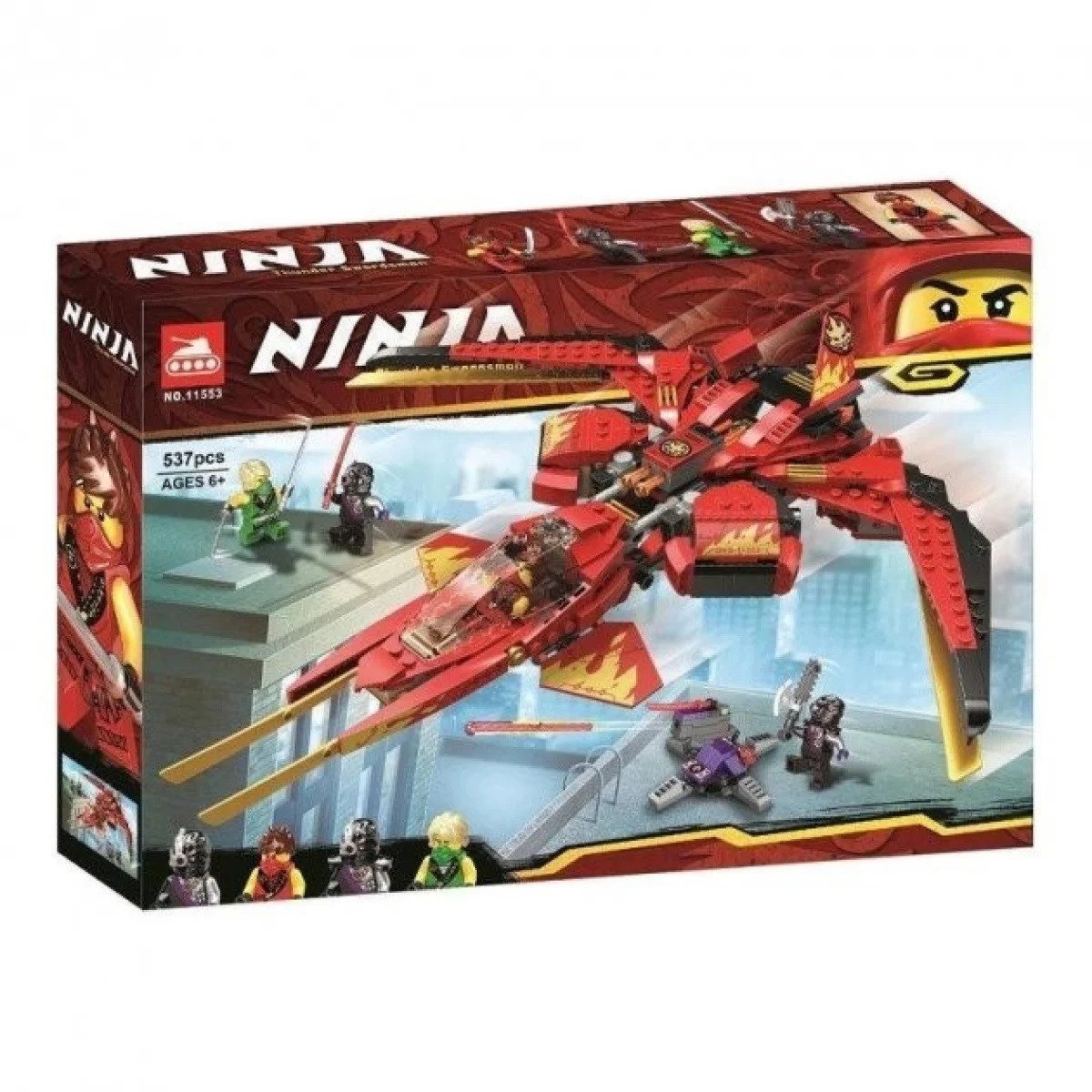 Конструктор Ninja Винищувач Кая (537 дет.) 11553 - 5