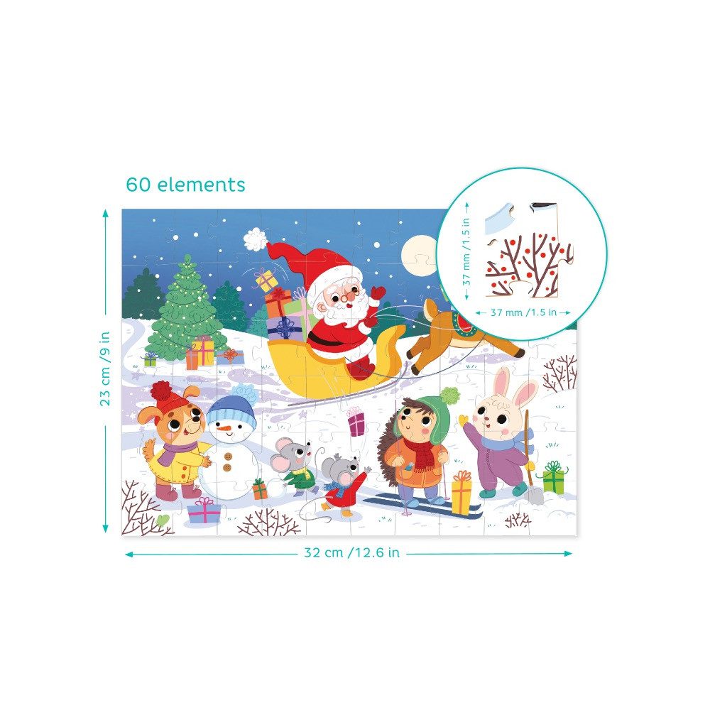 Дитячий пазл Dodo Санчата Санти (60 дет.) 300579 - 3