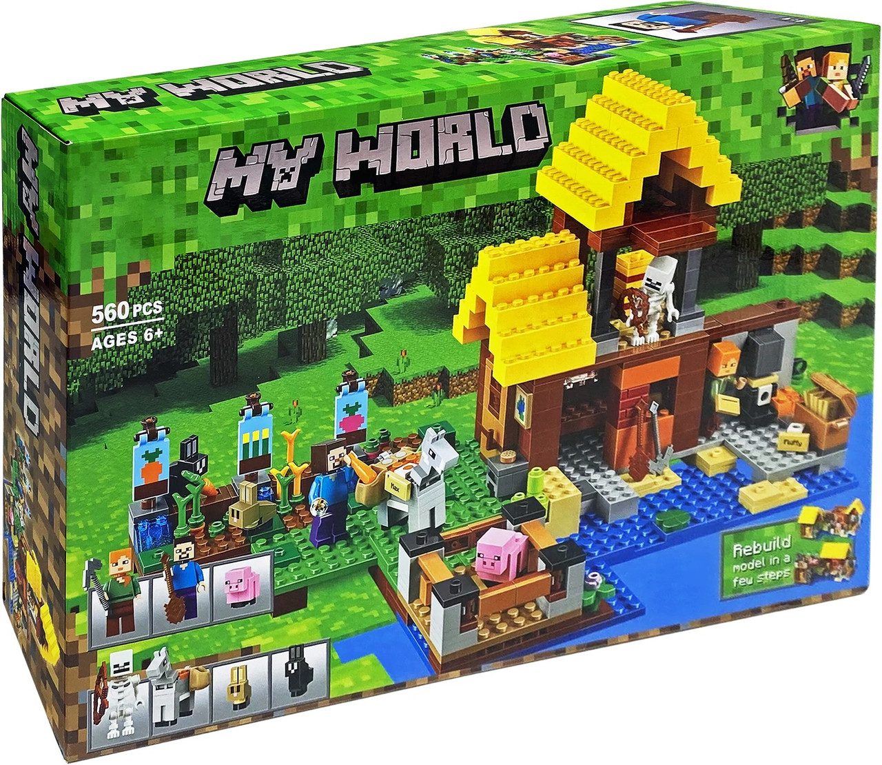 Конструктор MyWorld Фермерський котедж (560 дет.) 10813 - 7