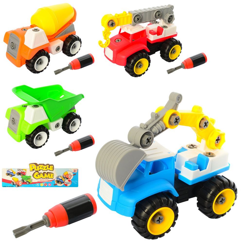 Конструктор на шурупах Будтехніка (з викруткою) 555-19-20-21-22A - 1