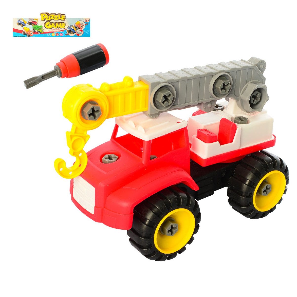 Конструктор на шурупах Будтехніка (з викруткою) 555-19-20-21-22A - 5