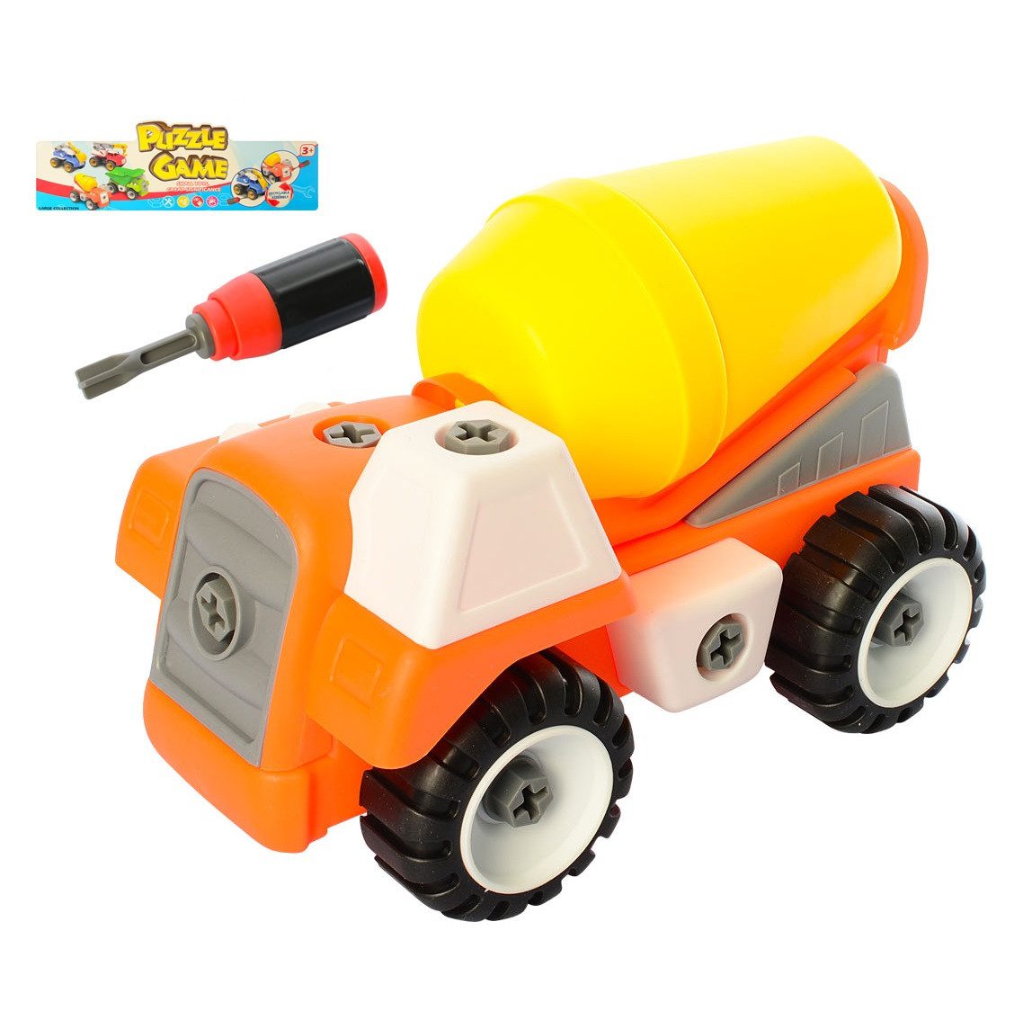 Конструктор на шурупах Будтехніка (з викруткою) 555-19-20-21-22A - 3