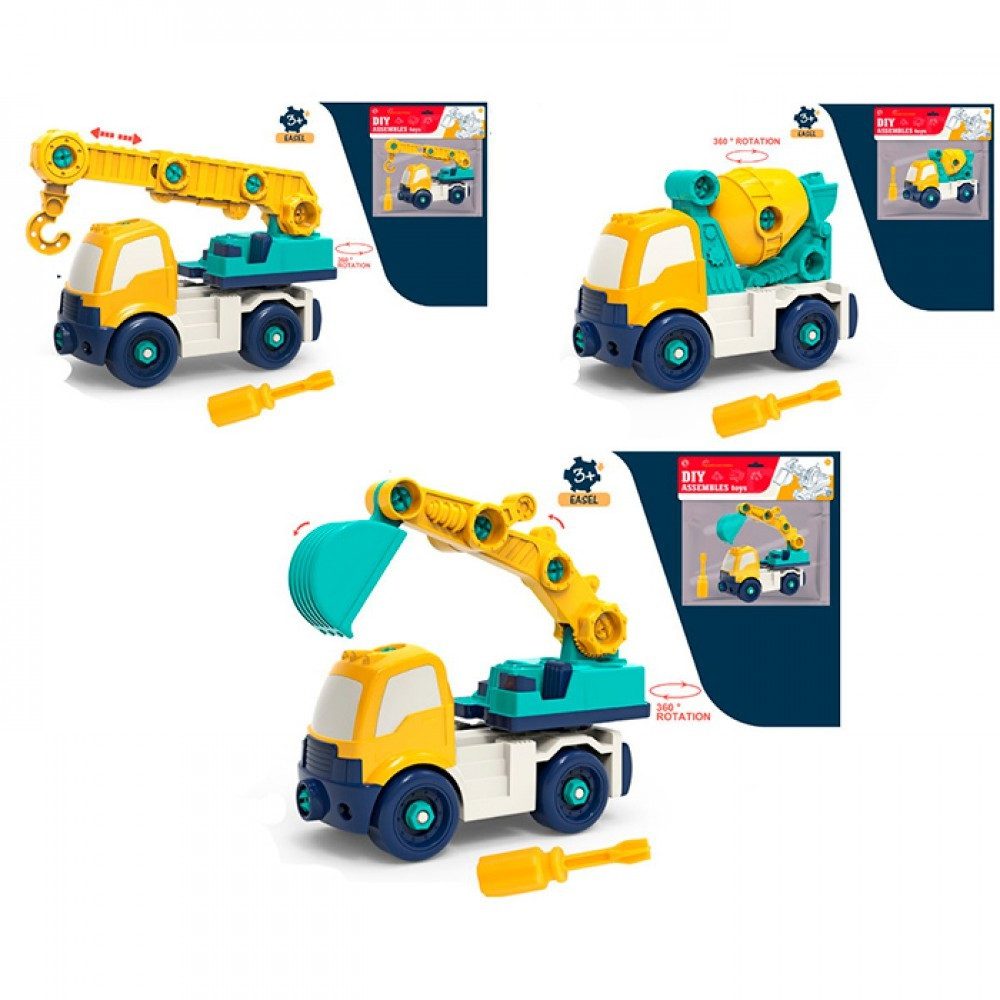 Конструктор на шурупах Будтехніка (з викруткою) 721-8-9 - 1