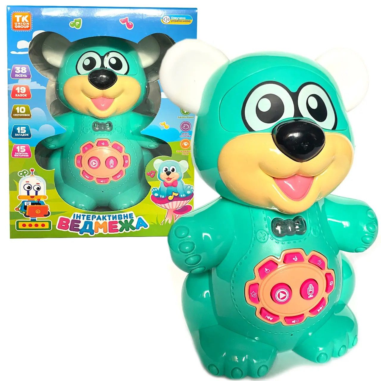 Інтерактивне ведмежа TK Group (укр) 19614 - 5