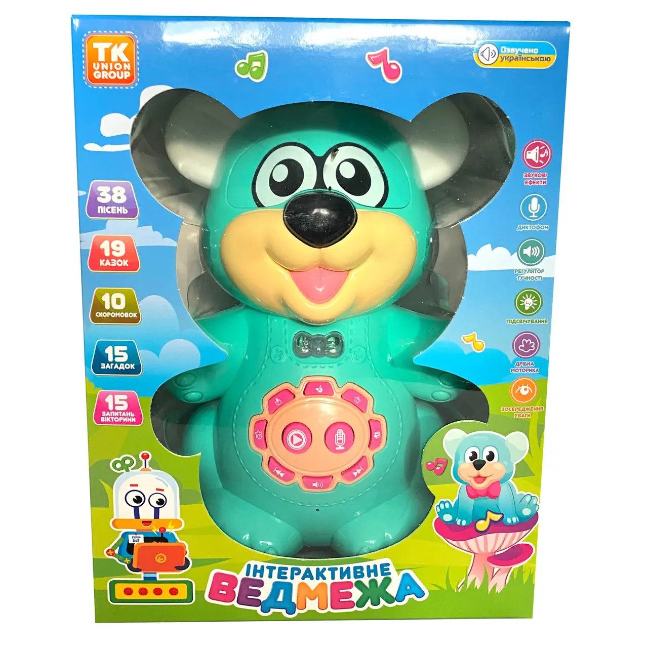 Інтерактивне ведмежа TK Group (укр) 19614 - 8