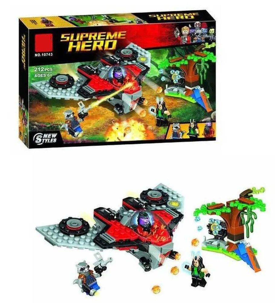 Конструктор Supreme Hero Напад Тазерфейса/Шокерфейса (212 дет.) 10743 - 1