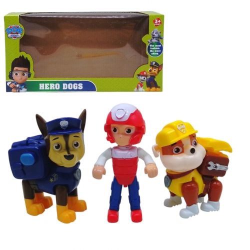 Набір героїв Рятувальники цуценята (3 ігрові фігурки) 9956 - 2