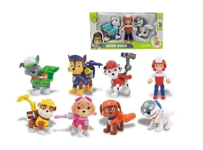 Набір героїв Рятувальники цуценята (3 ігрові фігурки) 9956 - 7