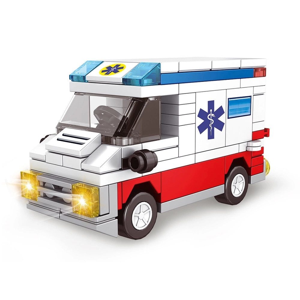 Конструктор Спецтранспорт Megapolis Limo Toy (92-102 деталей) KB 4006 - 6