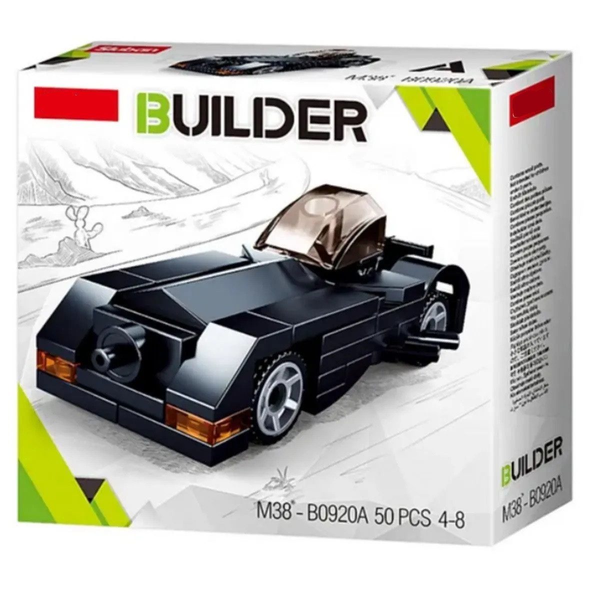 Конструктор машинки Builder (41-50 деталей) M38-B0920 - 2