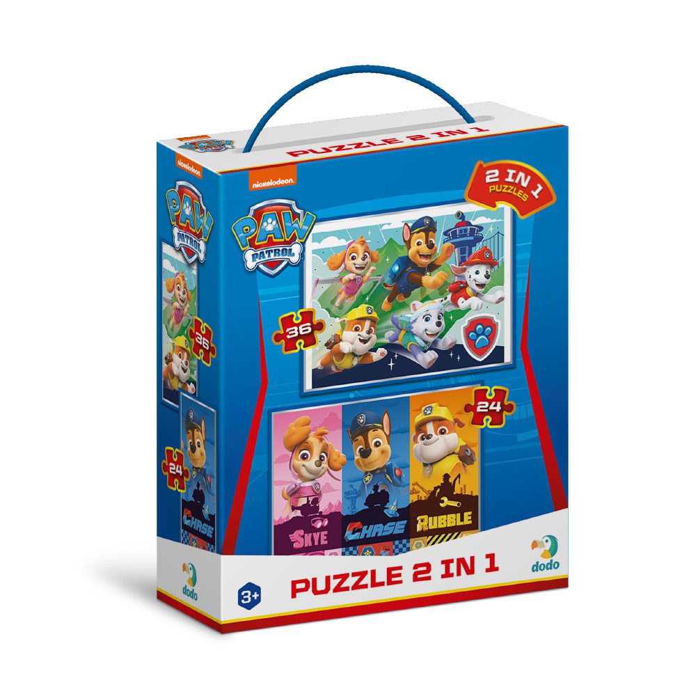 Пазл 2 в 1 Paw Patrol: Такі хороші цуценята (24+36 елем) Dodo 200561 - 3