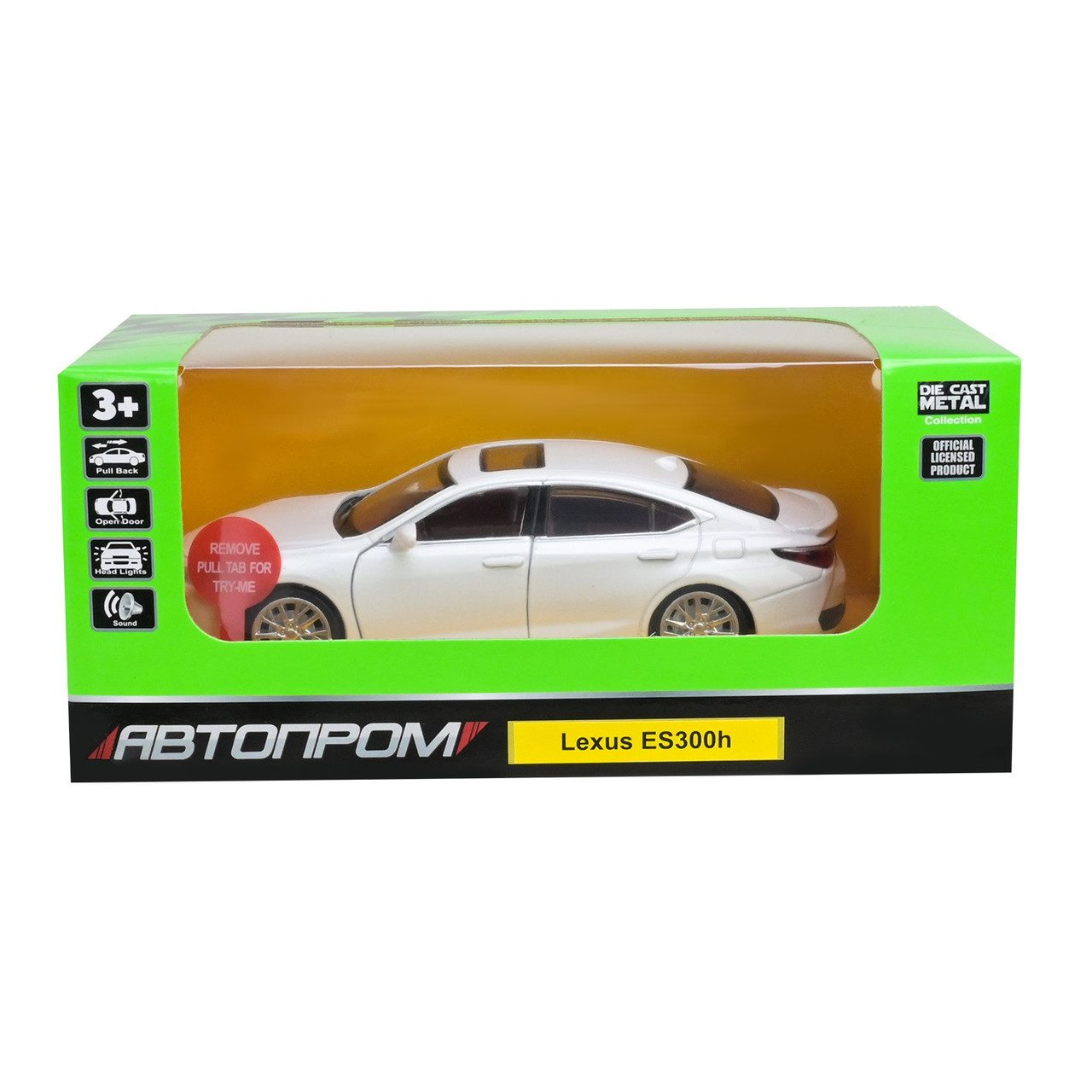 Машинка металева Автопром Lexus ES300h (світло, звук) 68713 - 6