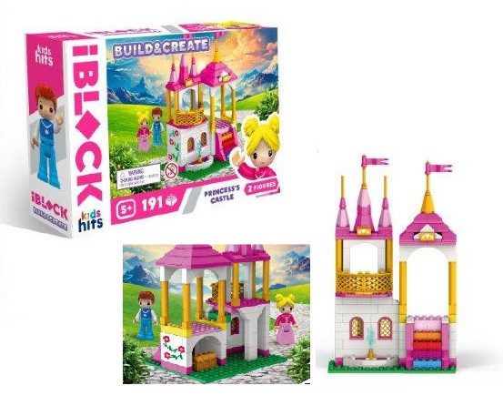 Конструктор Kids hits IBLOCK Замок принцеси (191 дет.) KH08/007/2 - 2