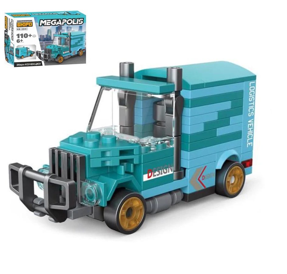 Конструктор Спецтранспорт Megapolis Limo Toy (108-146 деталей) KB 224 - 6