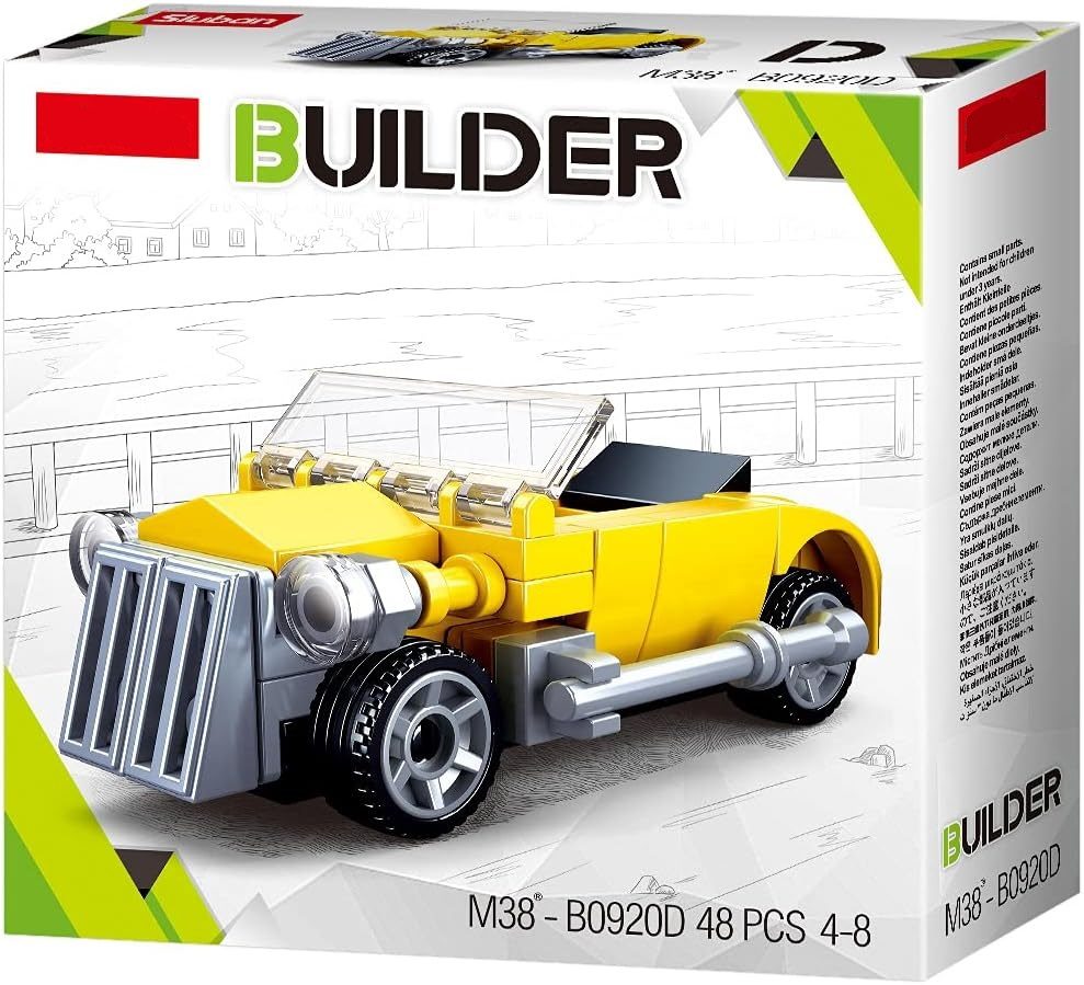 Конструктор машинки Builder (41-50 деталей) M38-B0920 - 6