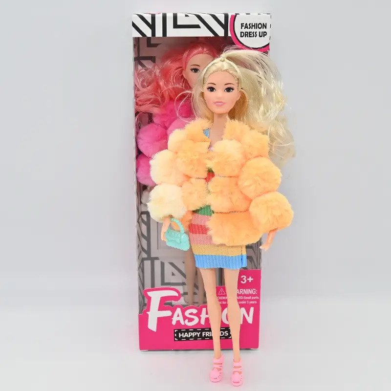 Лялька Fashion у шубі з сумочкою (29 см) ST999-62 - 3