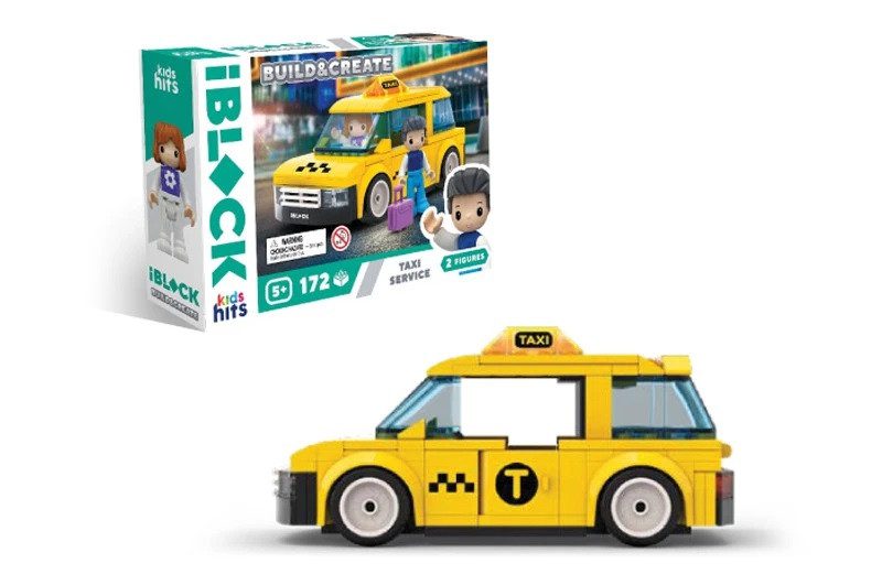 Конструктор Kids hits IBLOCK Junior Служба таксі (172 дет.) KH17/001/4 - 2