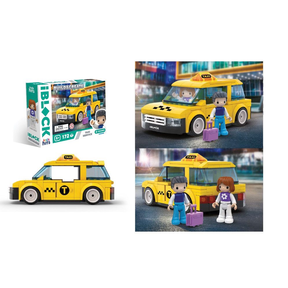 Конструктор Kids hits IBLOCK Junior Служба таксі (172 дет.) KH17/001/4 - 3