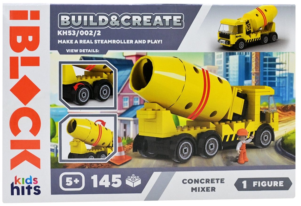 Конструктор Kids hits IBLOCK Junior Бетонозмішувач (145 дет.) KH53/002/2 - 3