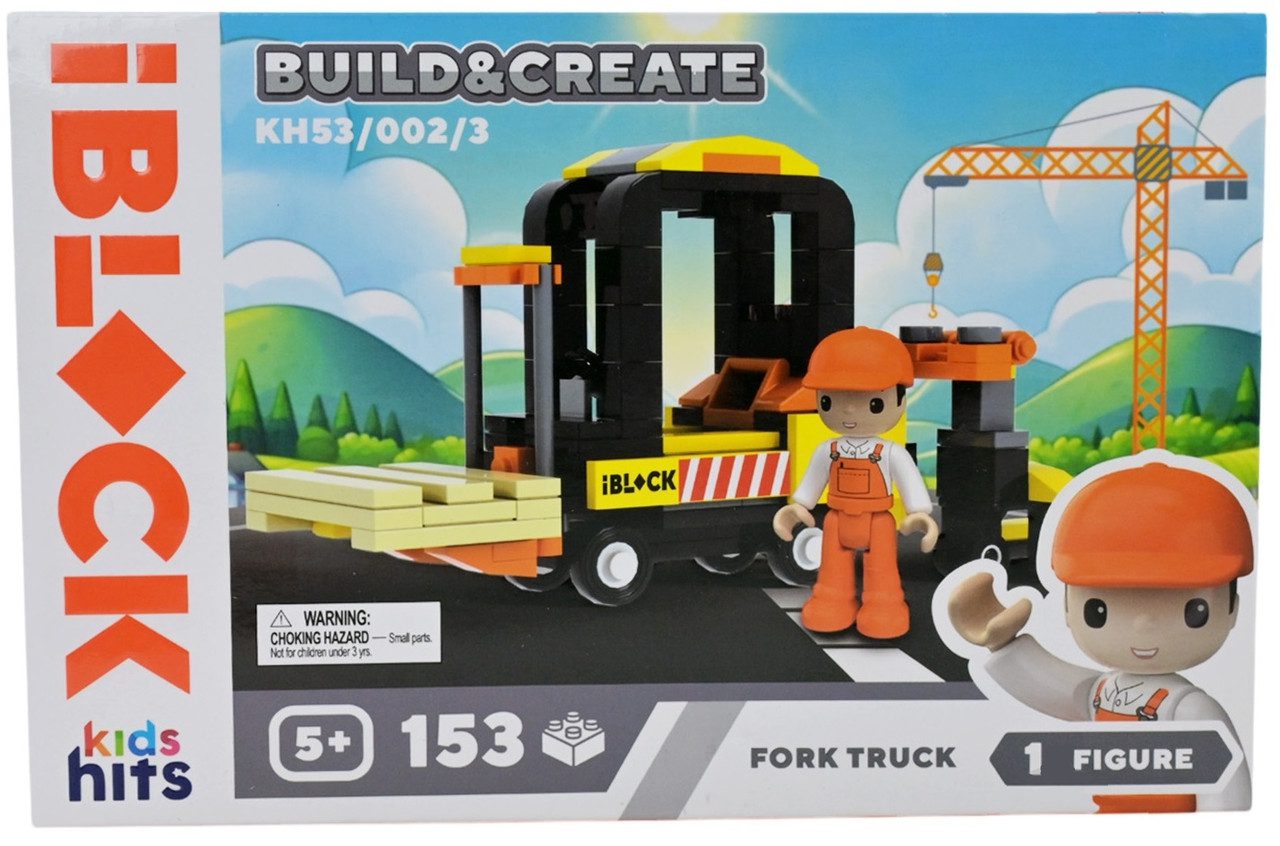 Конструктор Kids hits IBLOCK Junior Навантажувач (153 дет.) KH53/002/3 - 3