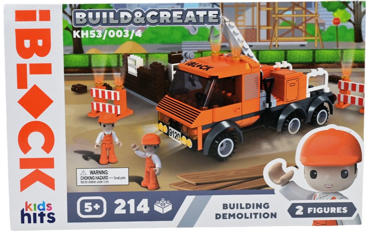 Конструктор Kids hits IBLOCK Junior Демонтаж будівлі (214 дет.) KH53/003/4 - 3