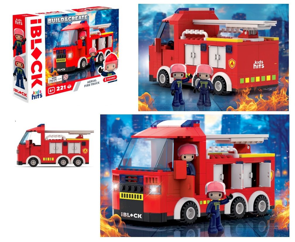 Конструктор Kids hits IBLOCK Junior Пожежна машина (221 дет.) KH43/002/3 - 3