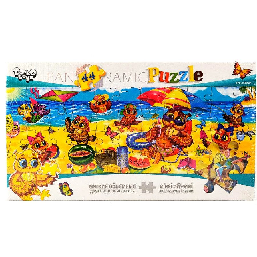 М'які двосторонні пазли Danko Toys (44 ел.) Р44-03 - 2