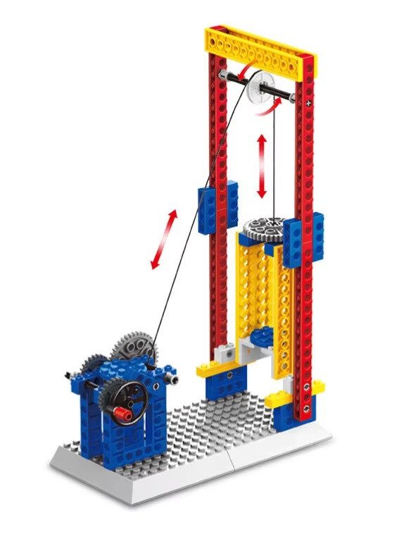Конструктор механічний Підйомник (Mechanical Enginering Lift 3in1) 1304 - 4
