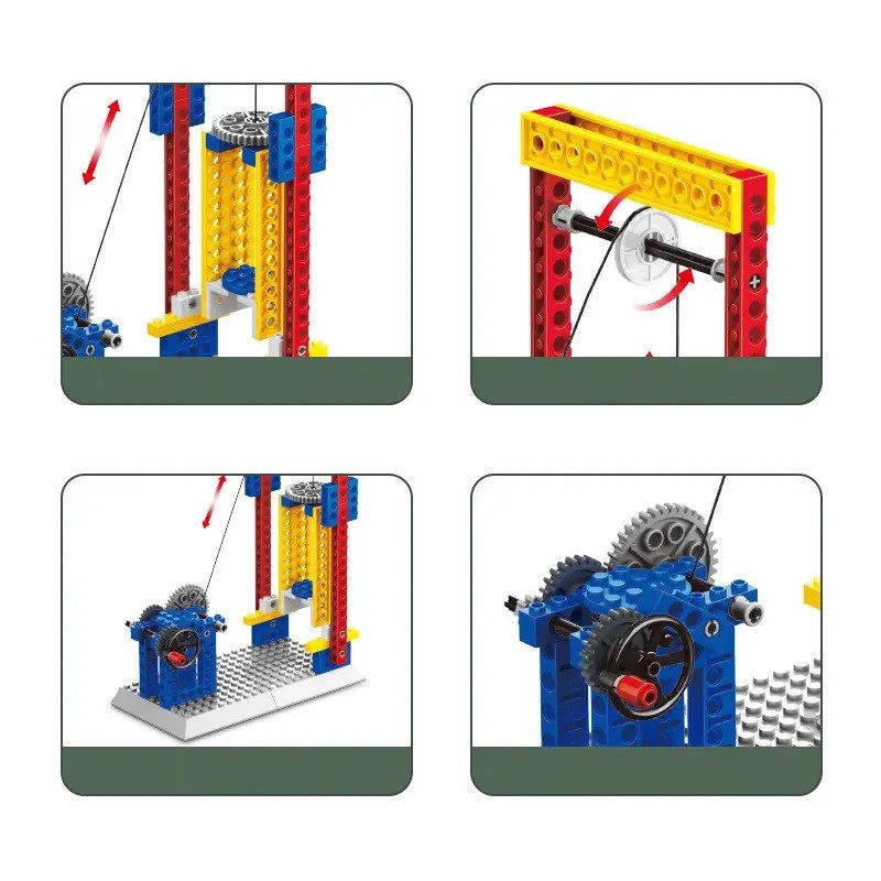 Конструктор механічний Підйомник (Mechanical Enginering Lift 3in1) 1304 - 3