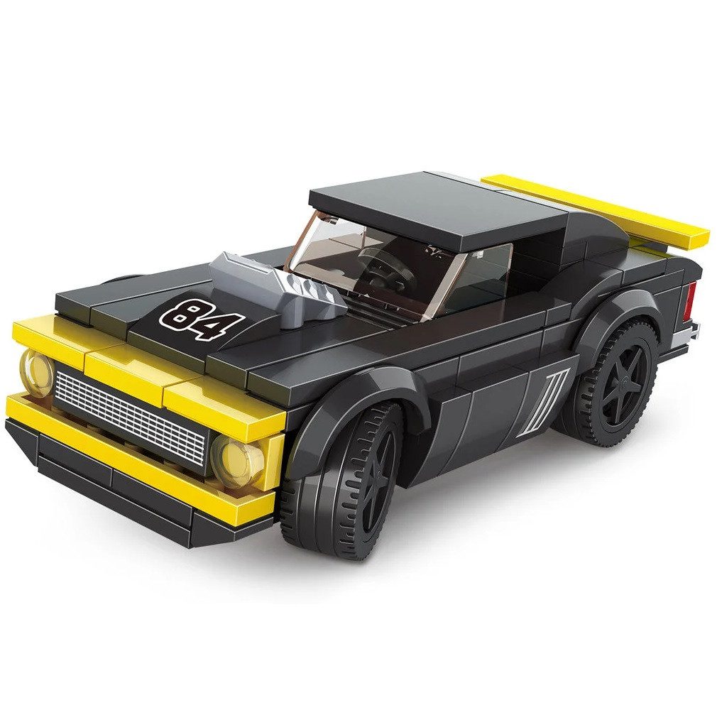 Конструктор Supercar Чорне спортивне авто (спорткар, 119 дет.) 2884 - 2