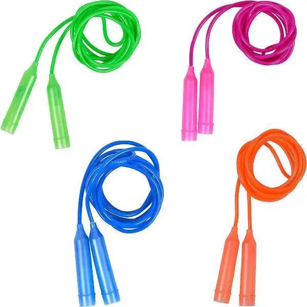 Скакалка дитяча кольорова (2,50 м, товщина 0,3 см) BT-JR-0015 - 2
