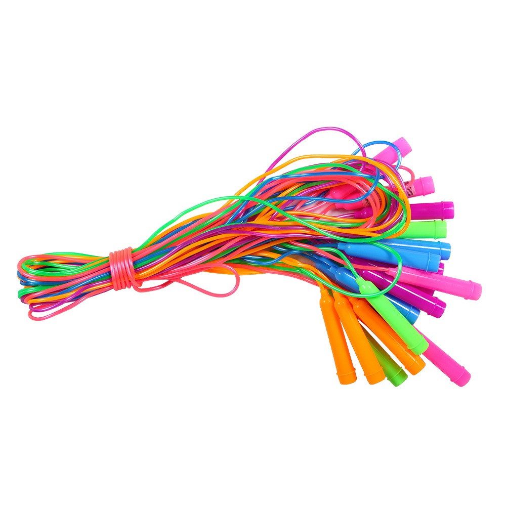 Скакалка дитяча кольорова (2,50 м, товщина 0,3 см) BT-JR-0015 - 3