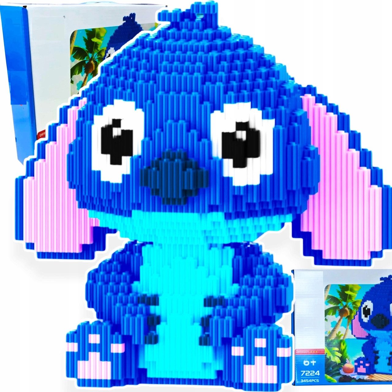 Конструктор Стіч Stitch синій (3454 дет.) HF-7224 - 4
