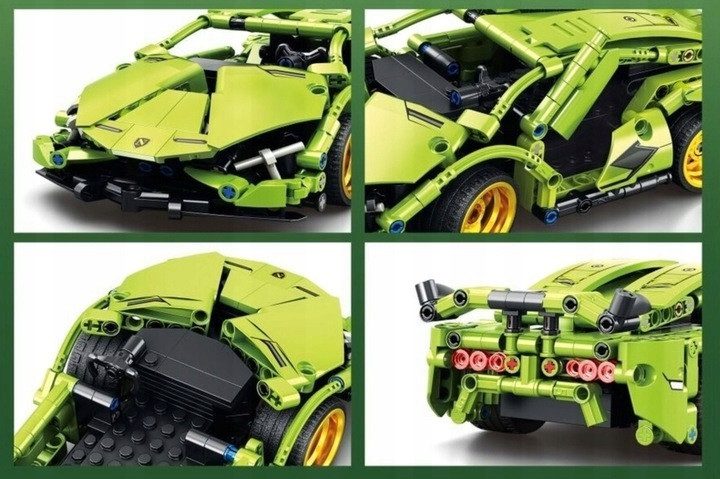 Конструктор на радіокеруванні Racing Спорткар (379 pcs) 70010 - 4