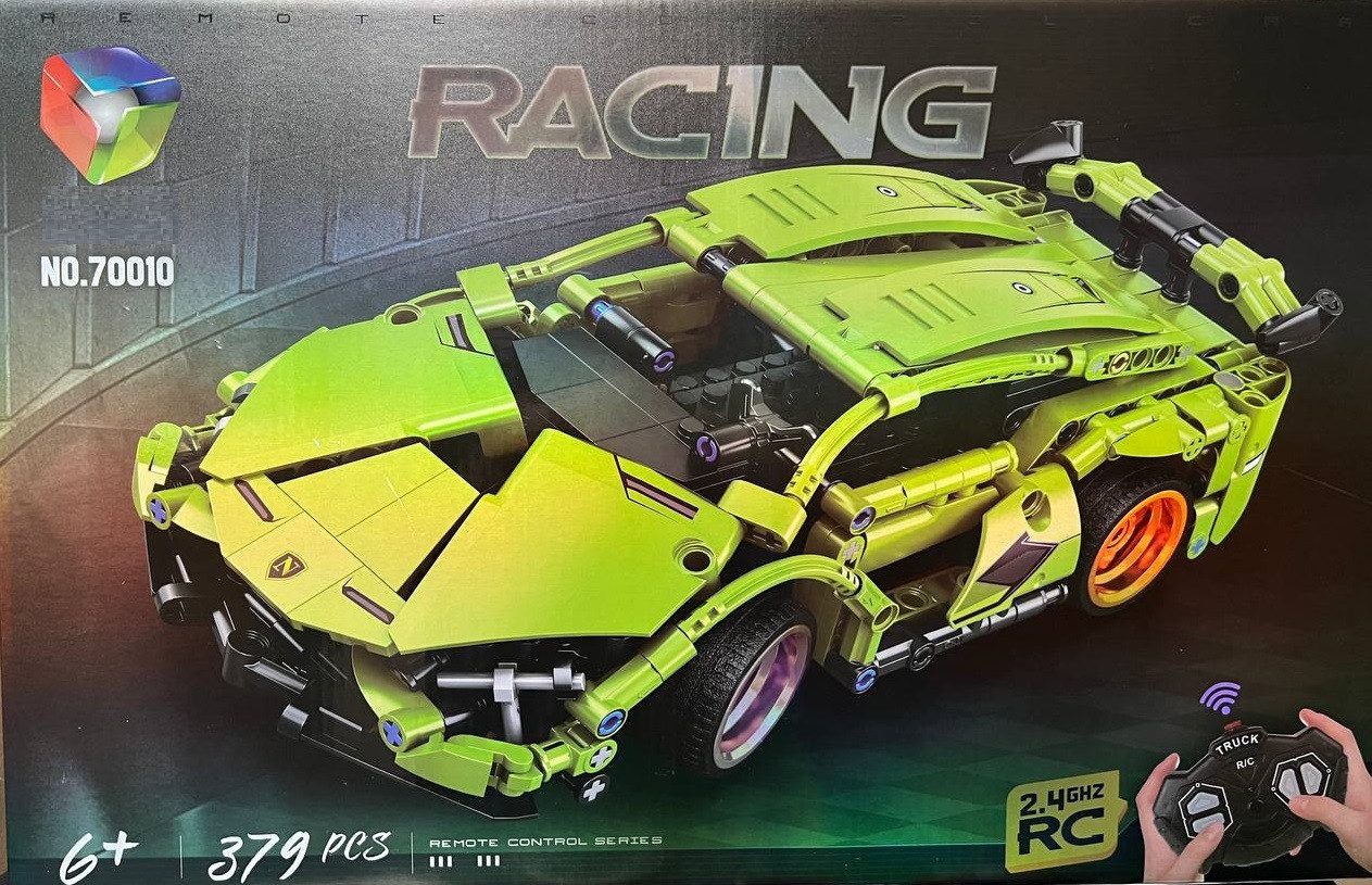 Конструктор на радіокеруванні Racing Спорткар (379 pcs) 70010 - 8