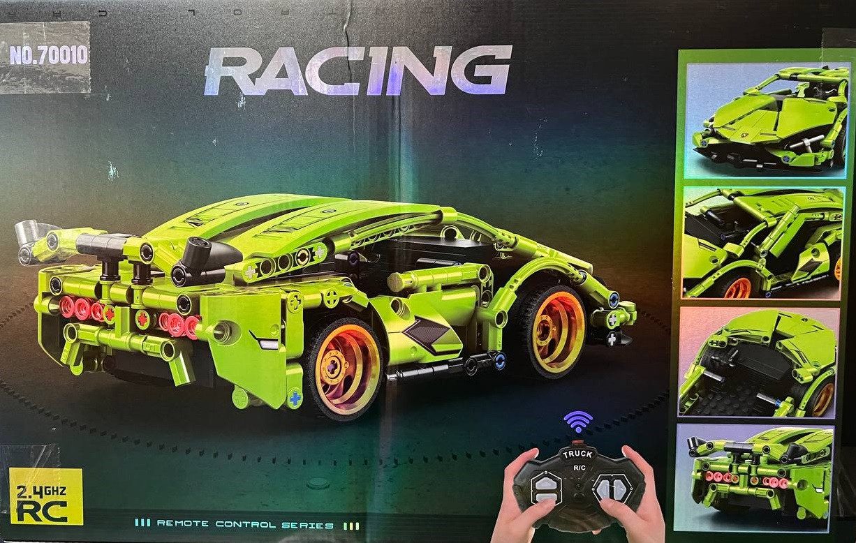 Конструктор на радіокеруванні Racing Спорткар (379 pcs) 70010 - 7