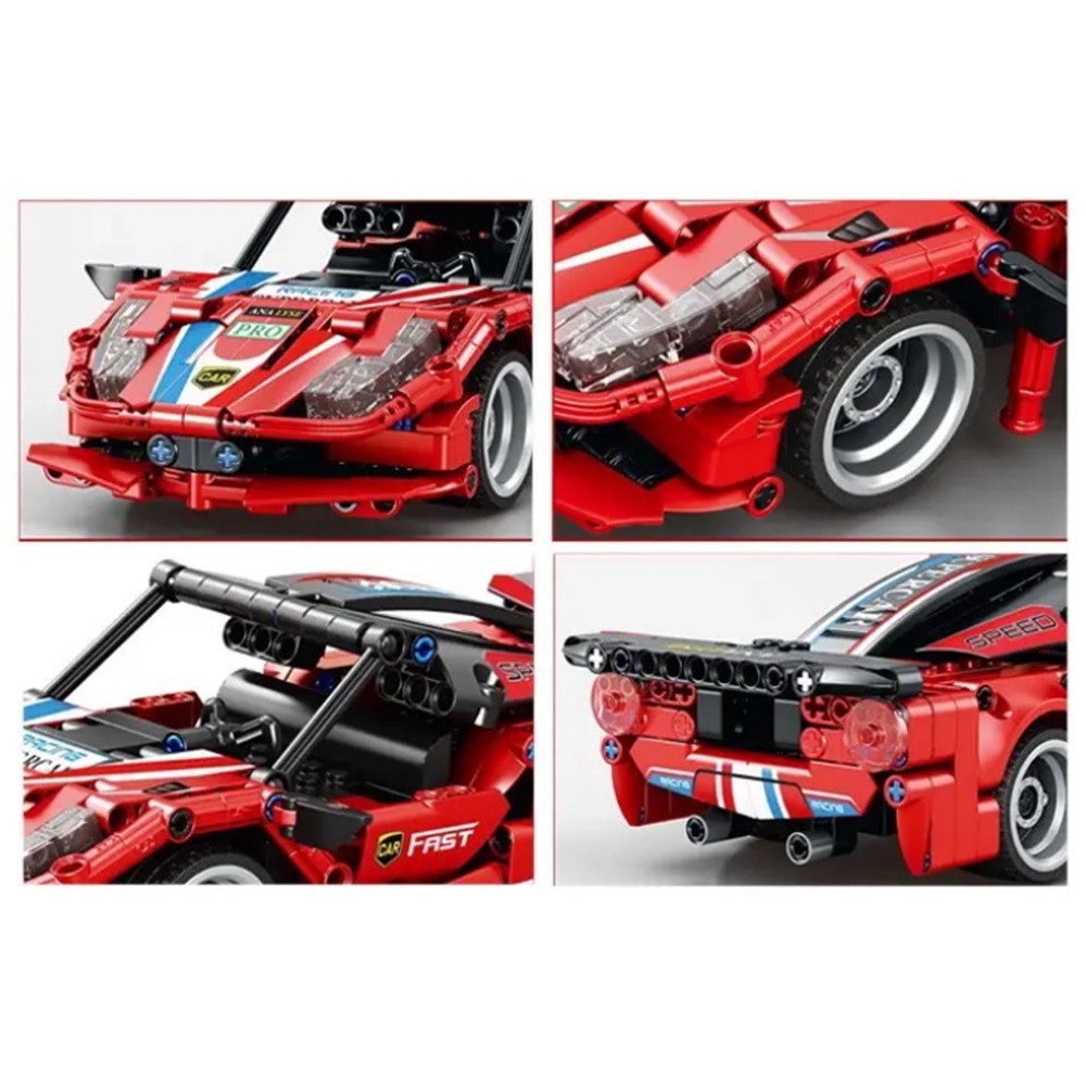 Конструктор на радіокеруванні Racing Спорткар (354 pcs) 70002 - 3