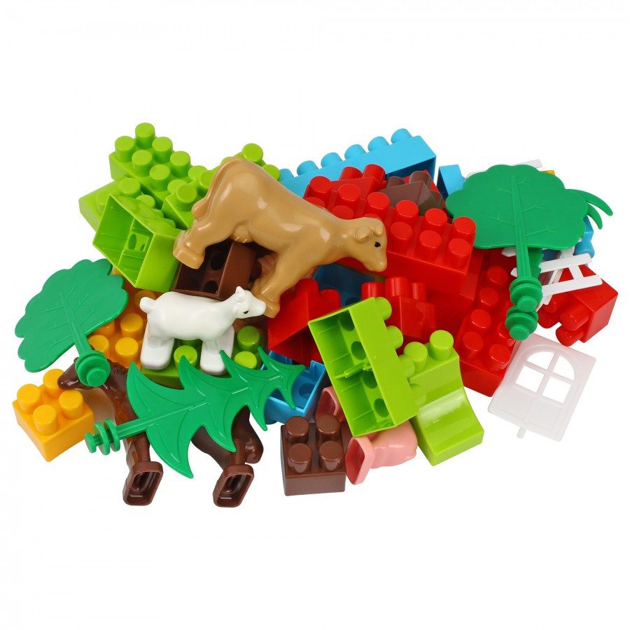 Конструктор з фігурками тварин (45 елем.) ТехноК 0341 - 2