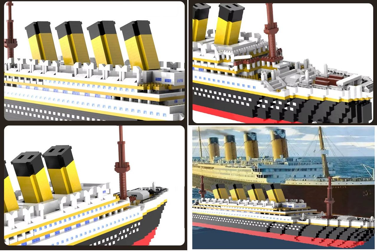 Конструктор Титанік Titanic синій (3800 дет.) М 2019 - 2