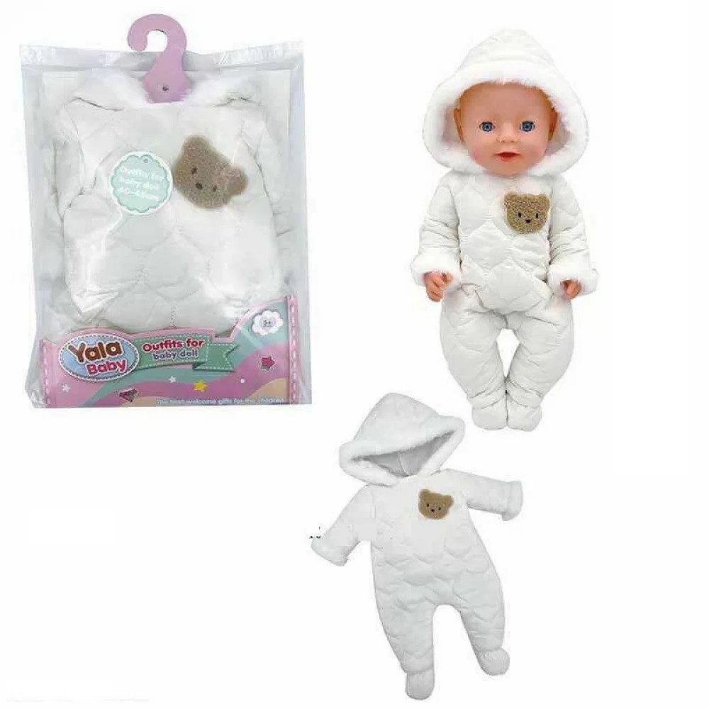 Одяг для ляльок/пупсів до 45 см Yala Baby (теплий комбінезон) BLC 242 N