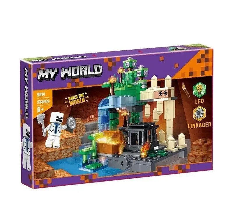 Конструктор пластиковий MyWorld Блоковий світ (333 дет.) 9014 - 1