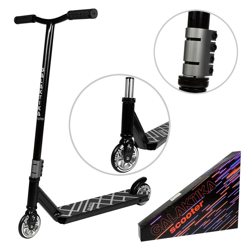 Трюковий самокат Scooter Galaktika (hic-система, алюм/сталь) GS-0086 Black - 1