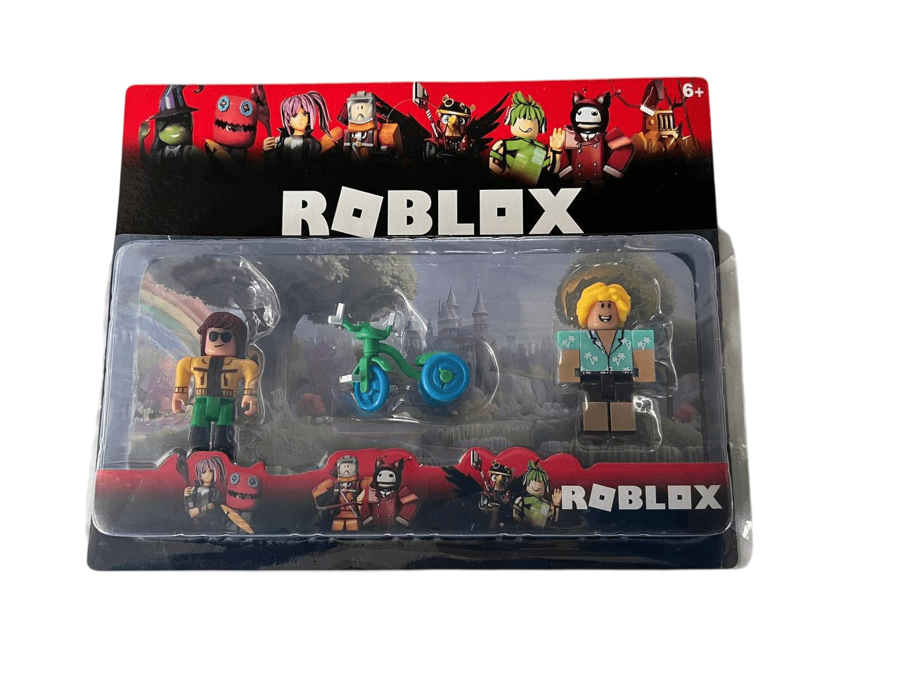 Герої Roblox (набір 2 ігрових фігурки, велосипед) A 24381 - 4