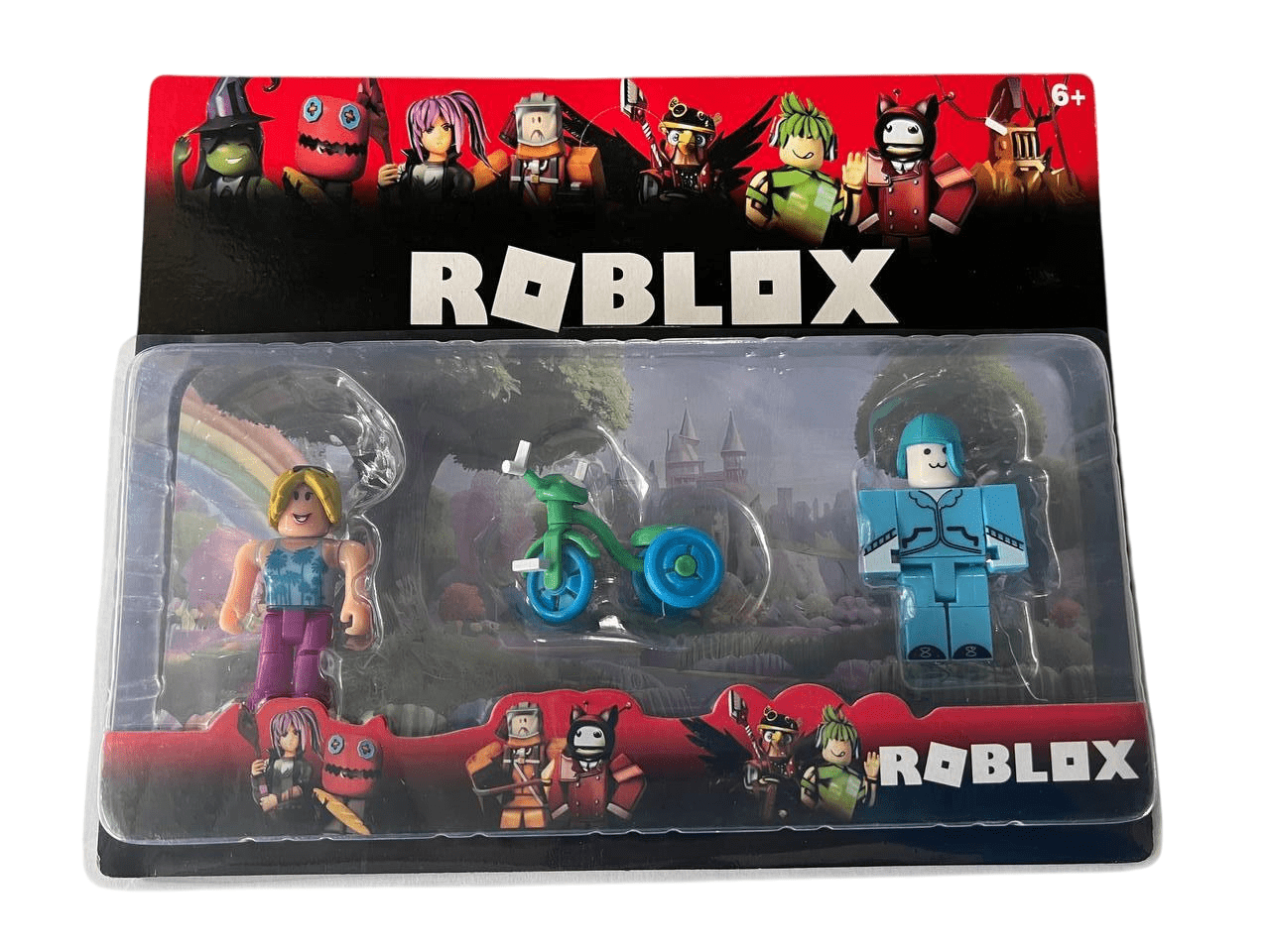 Герої Roblox (набір 2 ігрових фігурки, велосипед) A 24381 - 5
