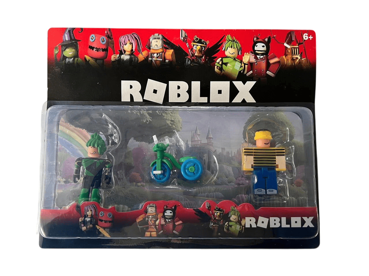 Герої Roblox (набір 2 ігрових фігурки, велосипед) A 24381 - 2