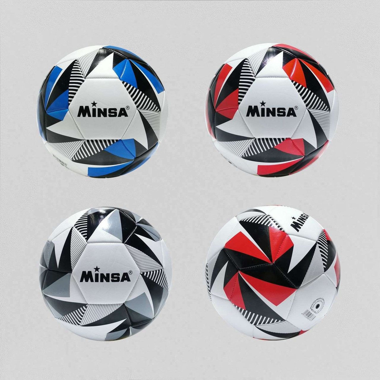 М'яч футбольний Minsa 340 г, розмір 5 (TPU) 7874 - 1