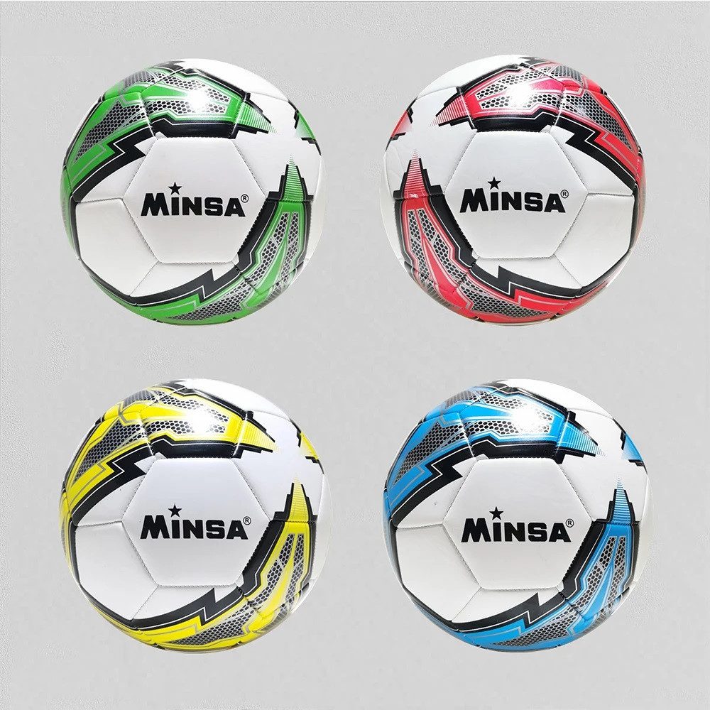 М'яч футбольний Minsa 420 г, розмір 5 (PU) 8789 - 2